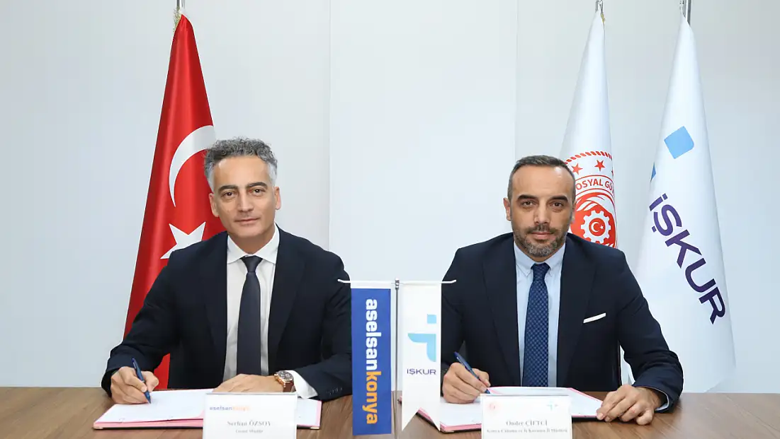 İEP İmzalandı: Konya'da meslek lisesi mezunlarına Aselsan kapısı açıldı!