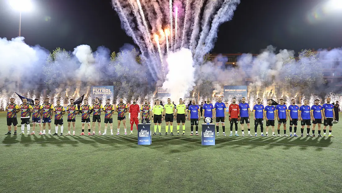 Konya'da futbol turnuvası büyük heyecana sahne oldu
