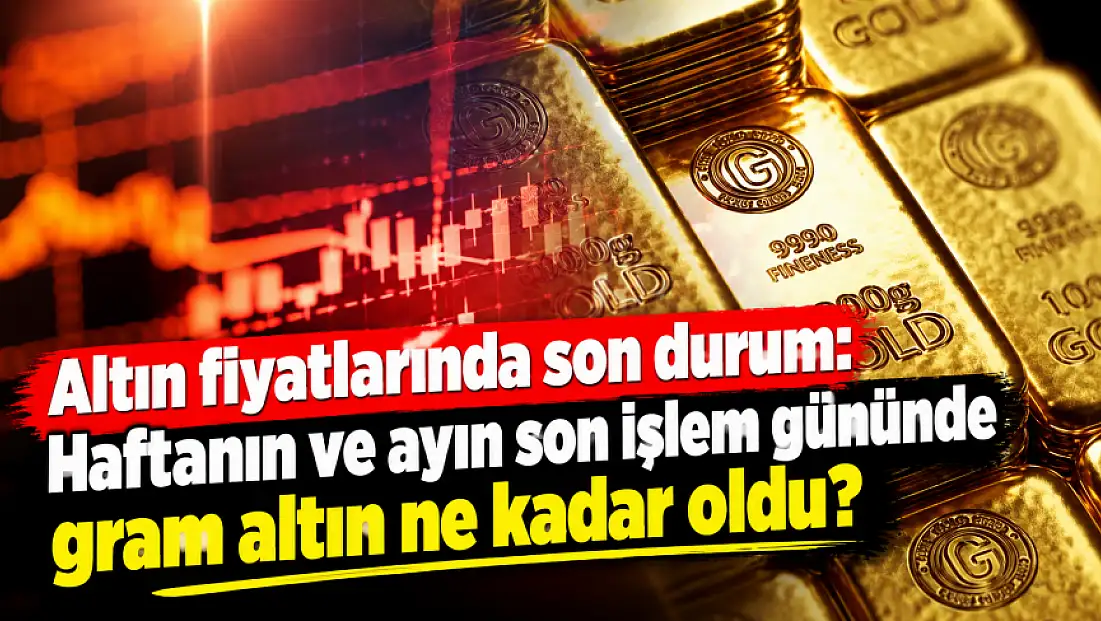 Piyasa ekranı kırmızıya döndü! Konya'da gram, çeyrek ve tam altın fiyatları ne kadar oldu?