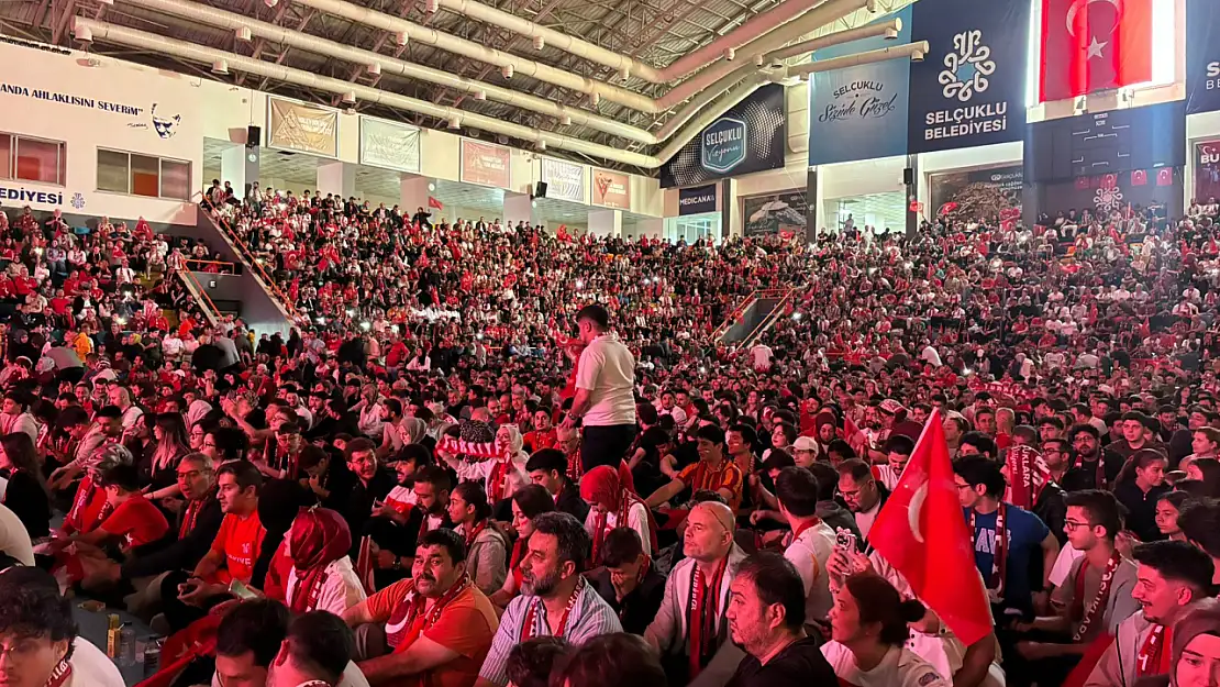 Konya'da milli heyecan yeniden dev ekrana taşınıyor! İlk organizasyon rekor kırmıştı