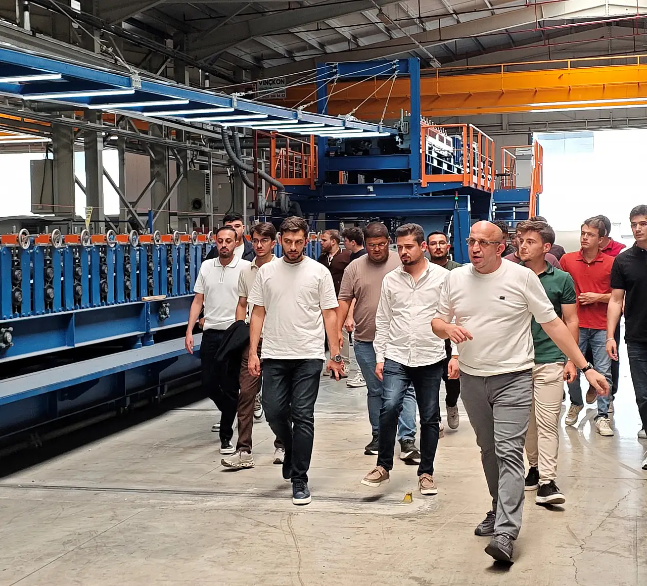 Genç KOMÜT, Mekpan Panel'in Üretim Tesisini Ziyaret Etti