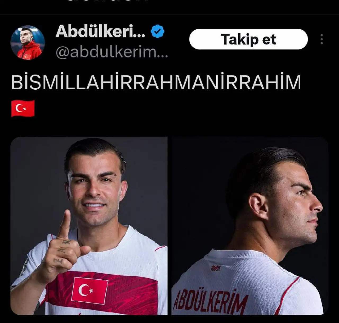 Konya'nın gururu Abdülkerim'in paylaşımı gündem oldu! Sosyal medyada tartışma büyüdü