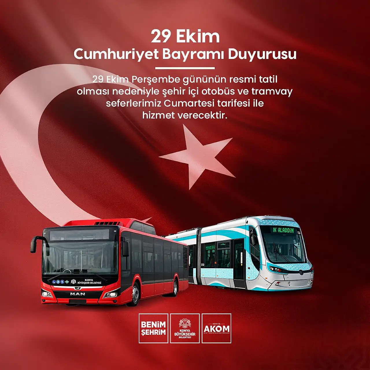 Otobüs ve tramvay kullananlar dikkat! O gün ulaşım tarifesi değişecek!