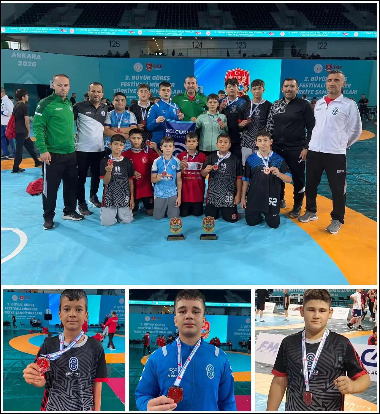 Selçuklu Belediyespor'dan gurur veren başarılar