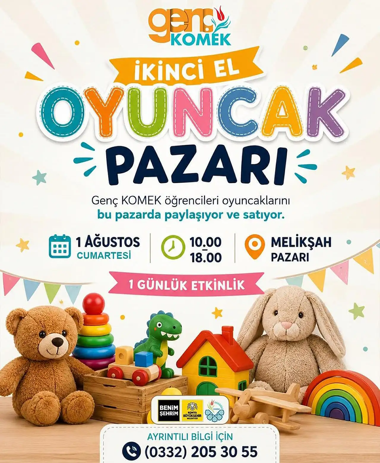 Konyalı aileler ve çocukları buraya akın edecek! Tarihi not edin, unutulmaz etkinliği kaçırmayın