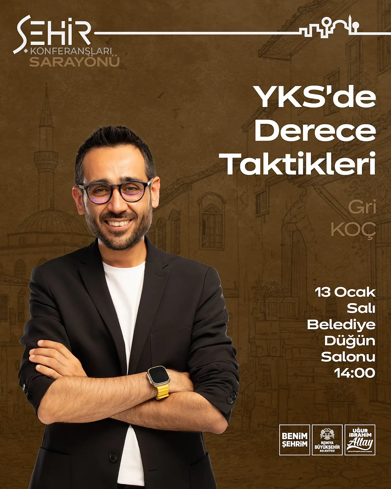 Konya'da kültür rüzgarı: Şehir Konferanslarında bu hafta kimler var?