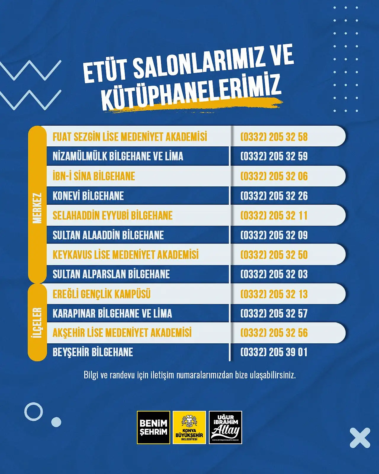 Konya'da LGS ve YKS adaylarına büyük jest! Başkan Altay müjdeyi verdi!