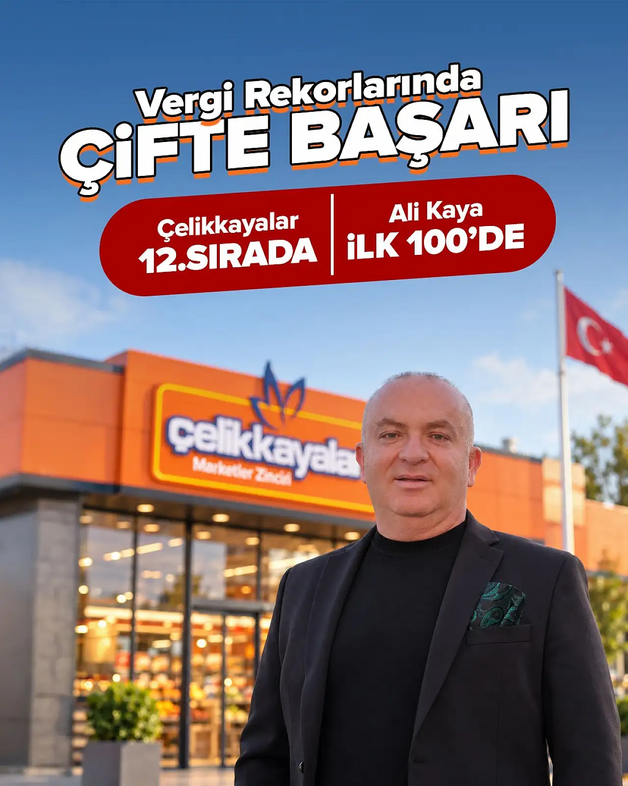 Çelikkayalar ve Yönetim Kurulu Başkanı Ali Kaya, Konya'nın vergi rekortmenleri arasında!
