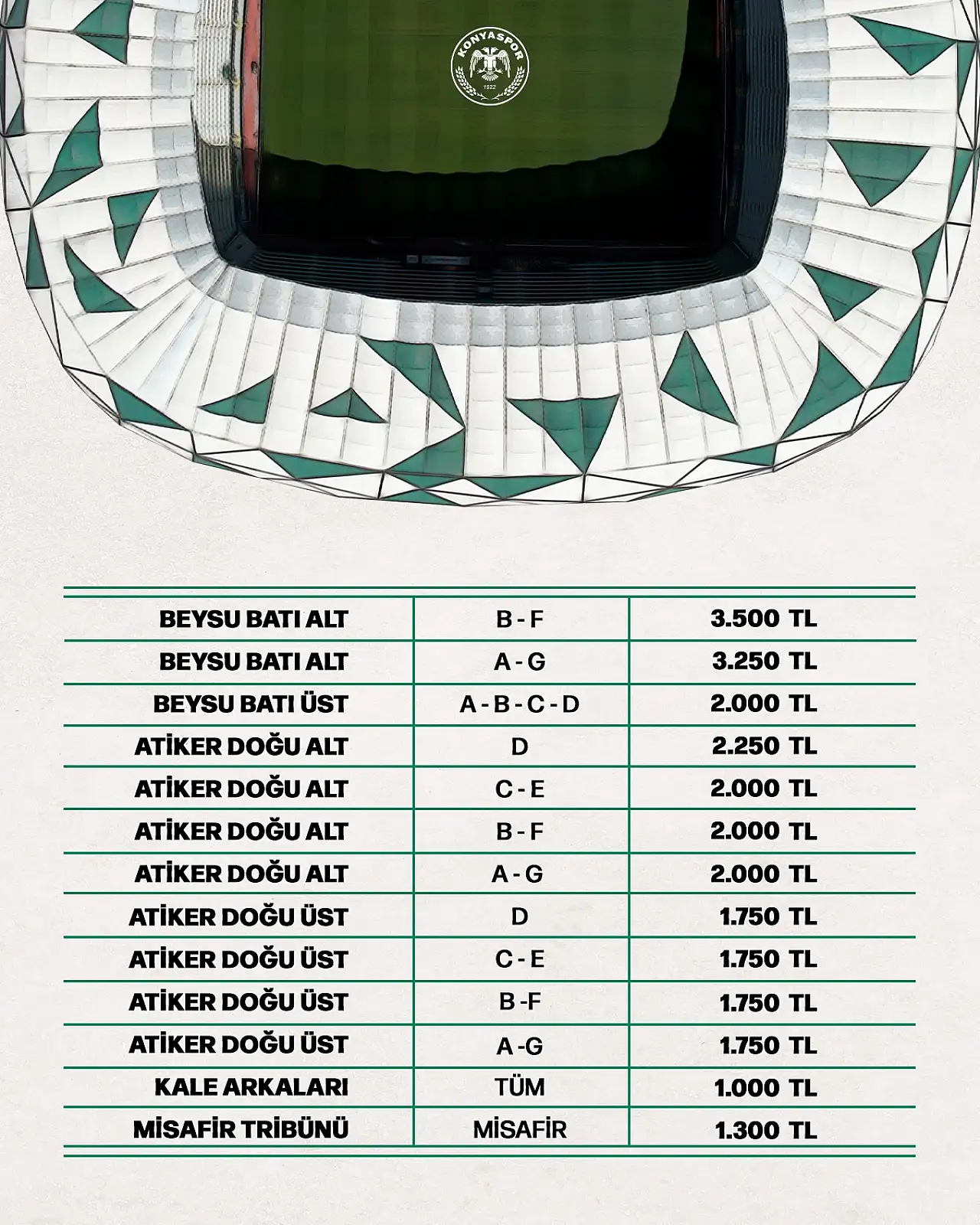 Konyaspor - Galatasaray maçının biletleri satışta! İşte fiyatlar