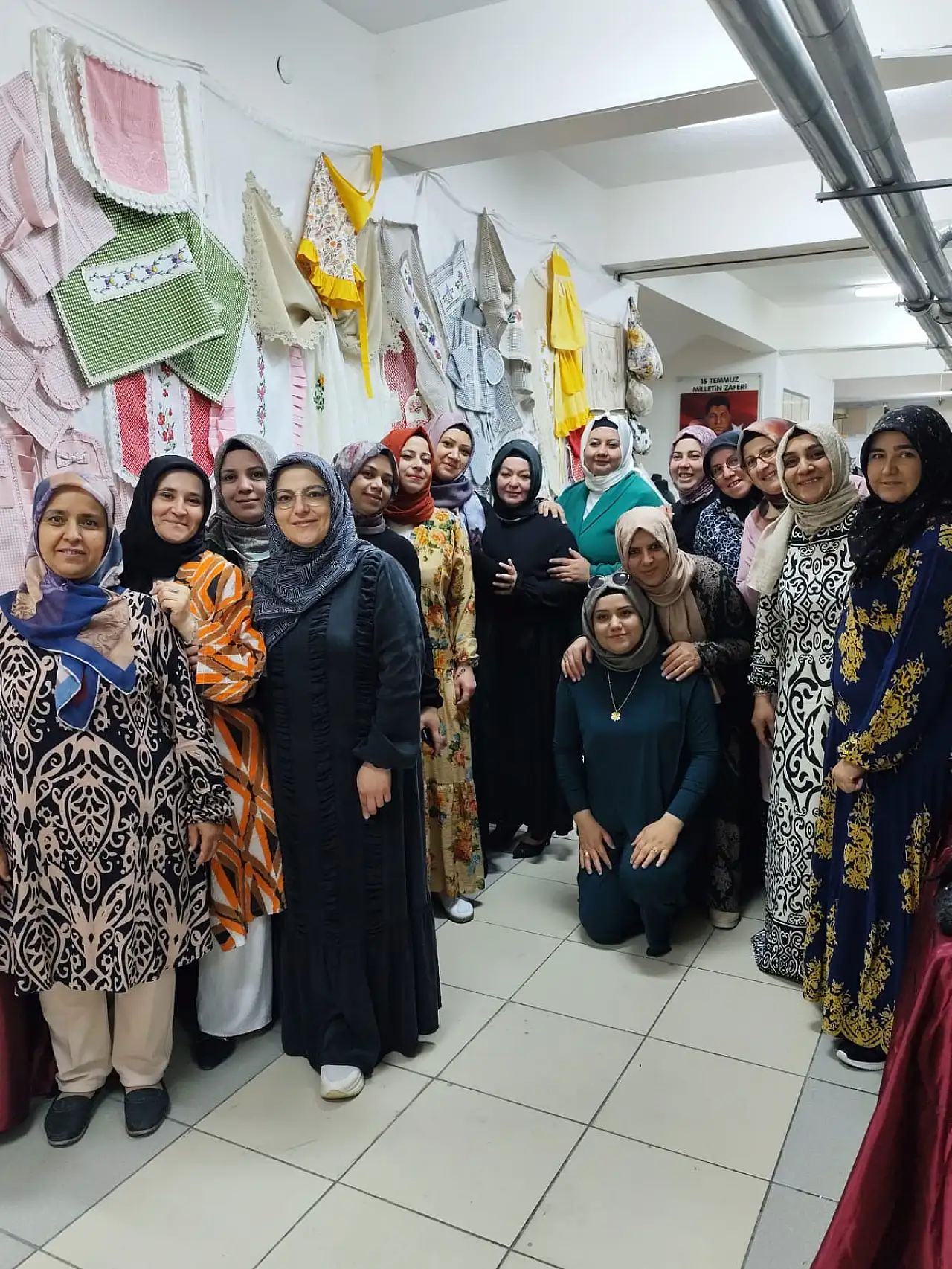 Konya'da el emeği göz nuru eserler görücüye çıktı