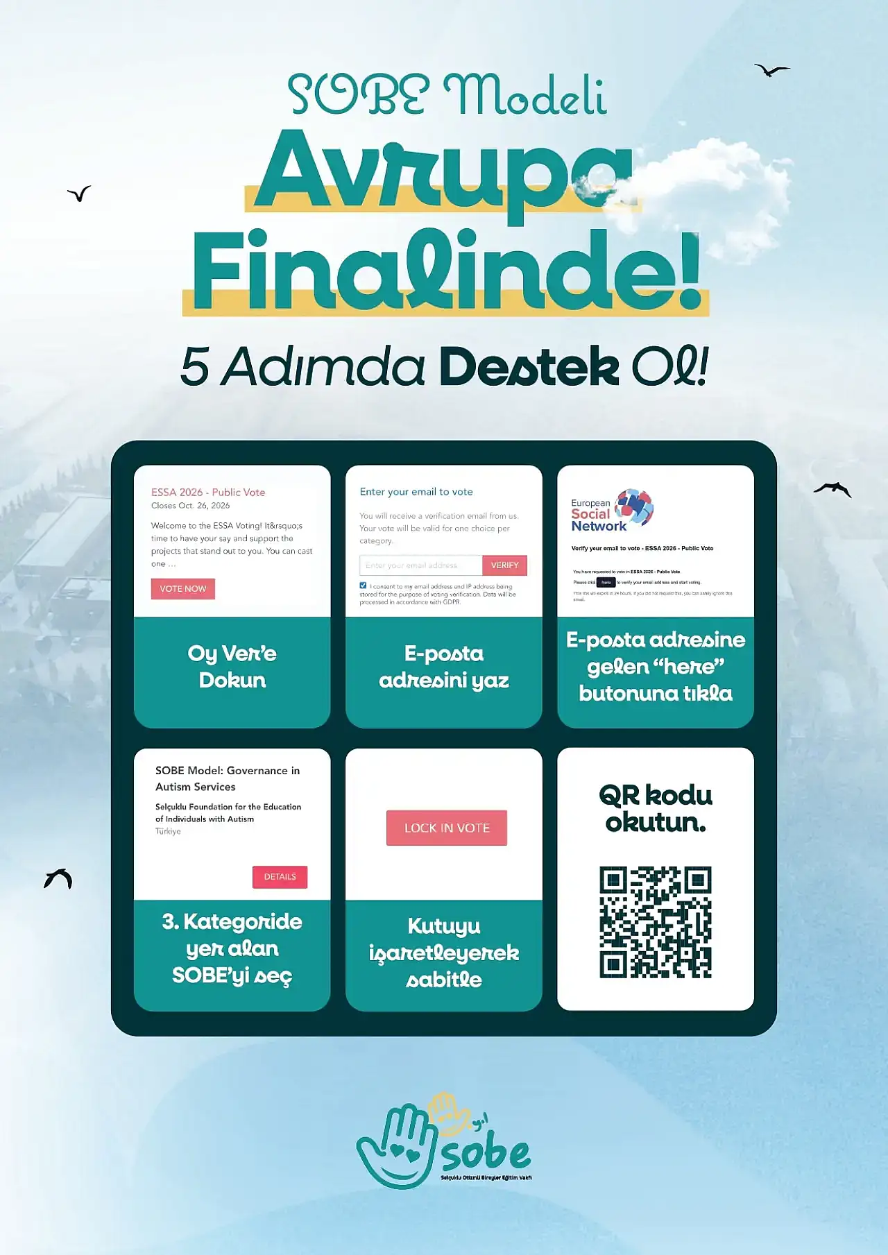 Konya'da doğan 'SOBE Modeli' Avrupa'da finale kaldı!