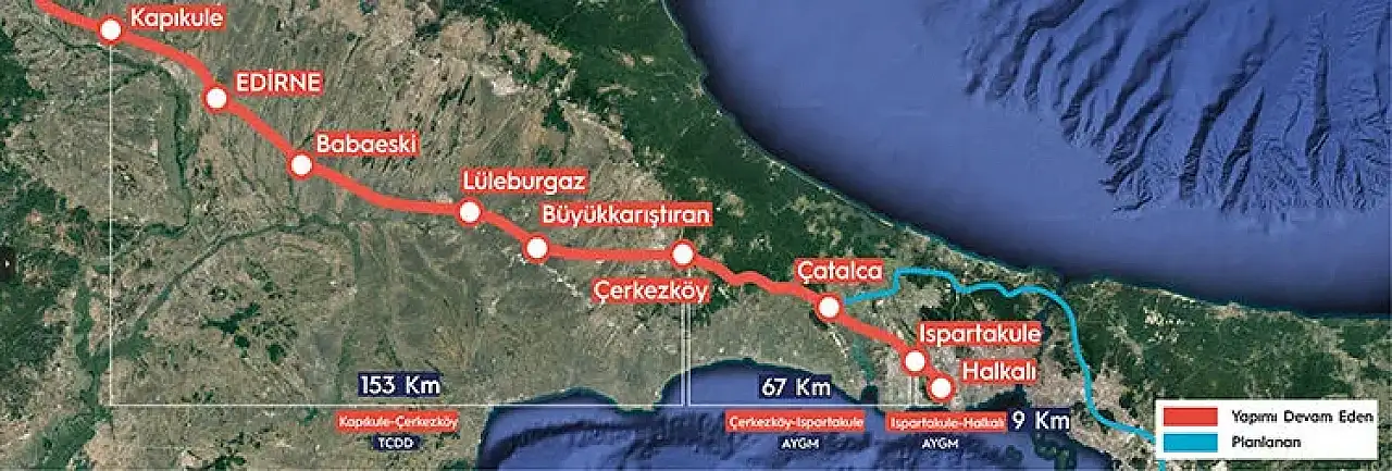 Yeni hızlı tren hattı açılıyor! Konya'dan Avrupa'ya uzanacak o rotanın detayları...
