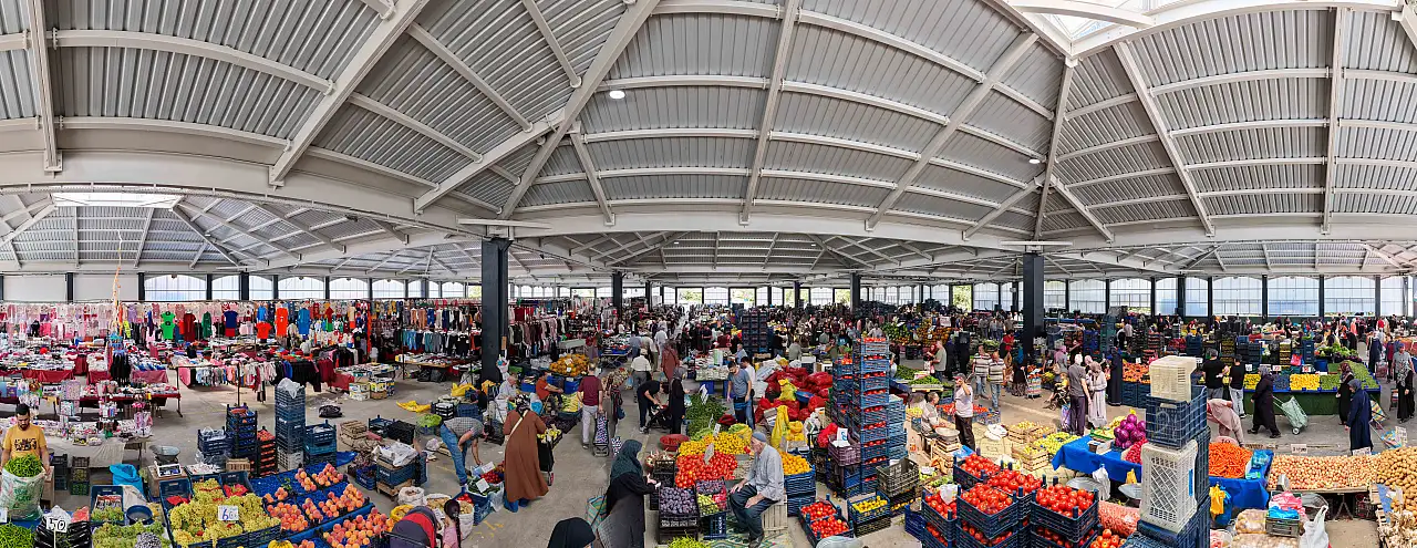 Konya'nın yıllardır kullanılan pazarı yenilendi!