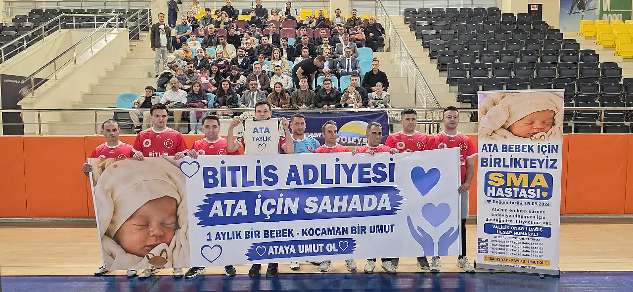 Konya'nın evladı Ata bebek için Bitlis'te umut maçı!
