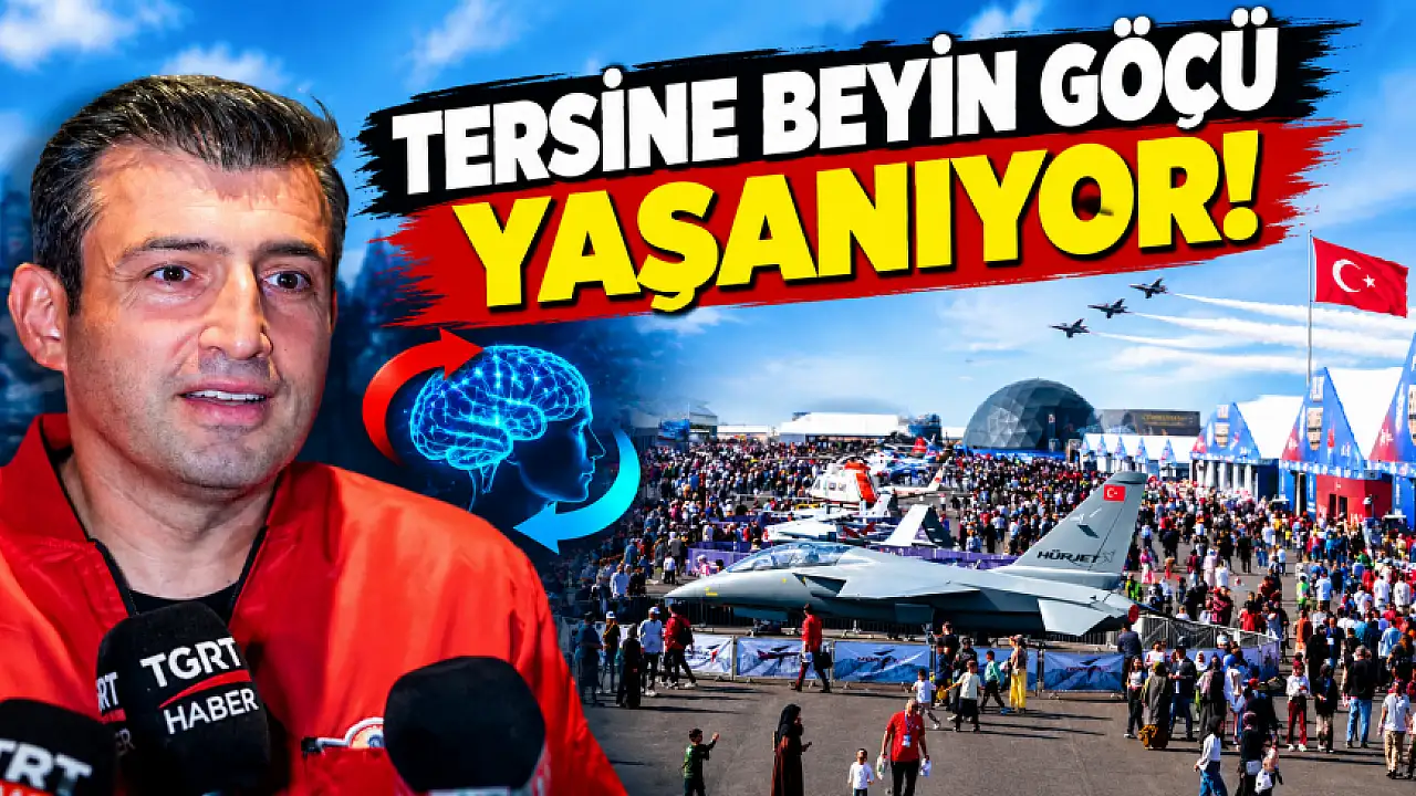 Bayraktar'dan TEKNOFEST'te dikkat çeken açıklama: Tersine beyin göçü başladı!
