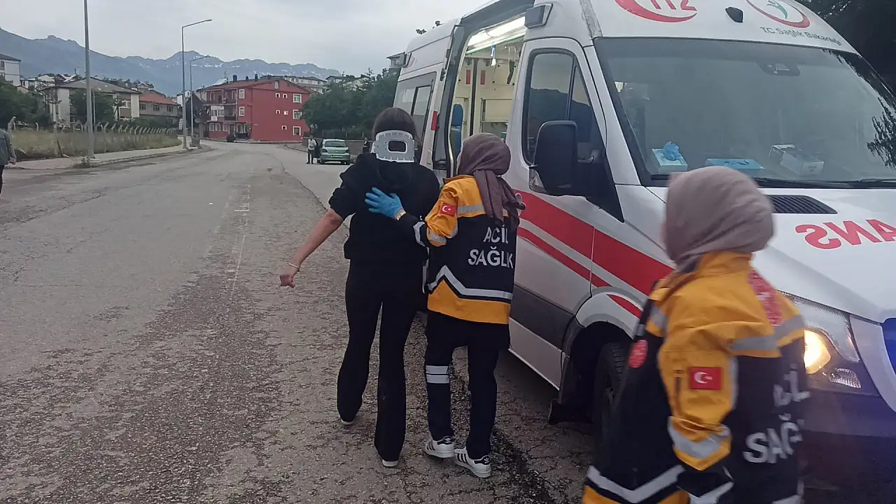 Konya'da trafik kazası: 2 yaralı