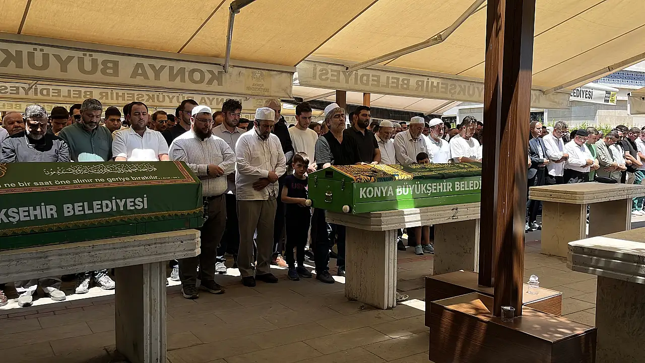 Konya'da öldürülen kuyumcu gözyaşlarıyla toprağa verildi