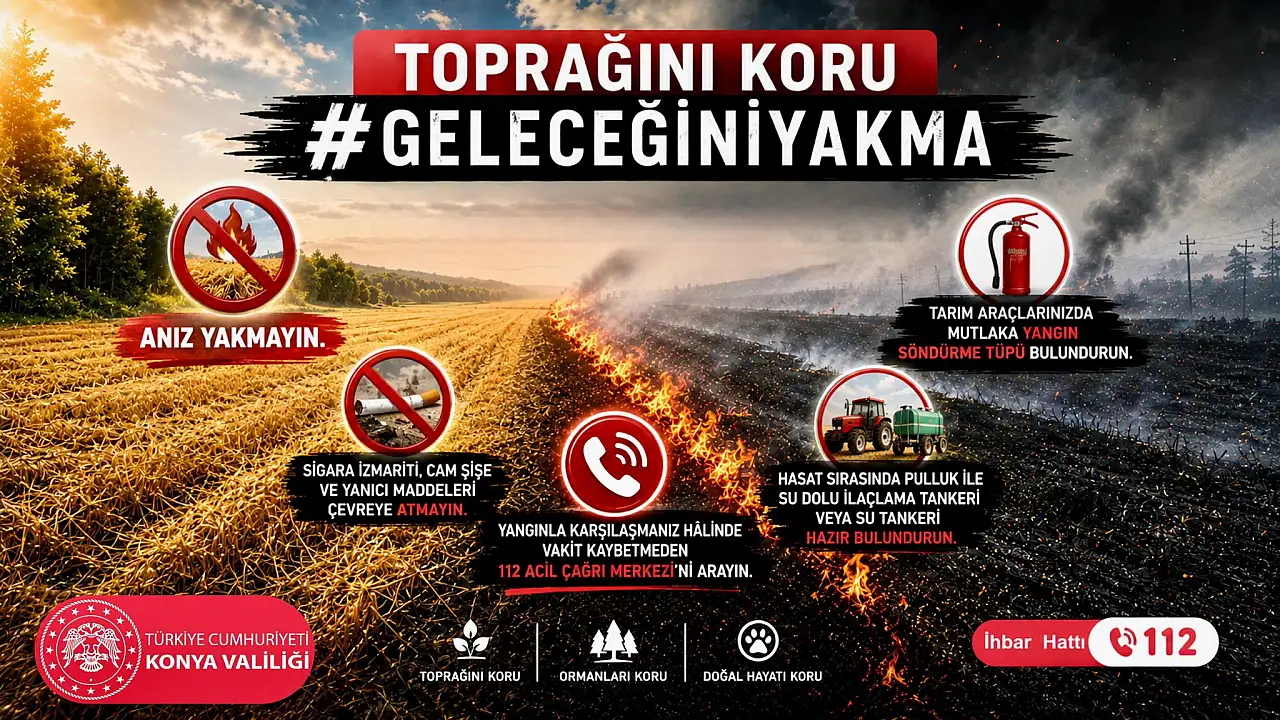 Konya Valiliği peş peşe uyardı! Bu hatayı yapan ağır bedel ödeyebilir
