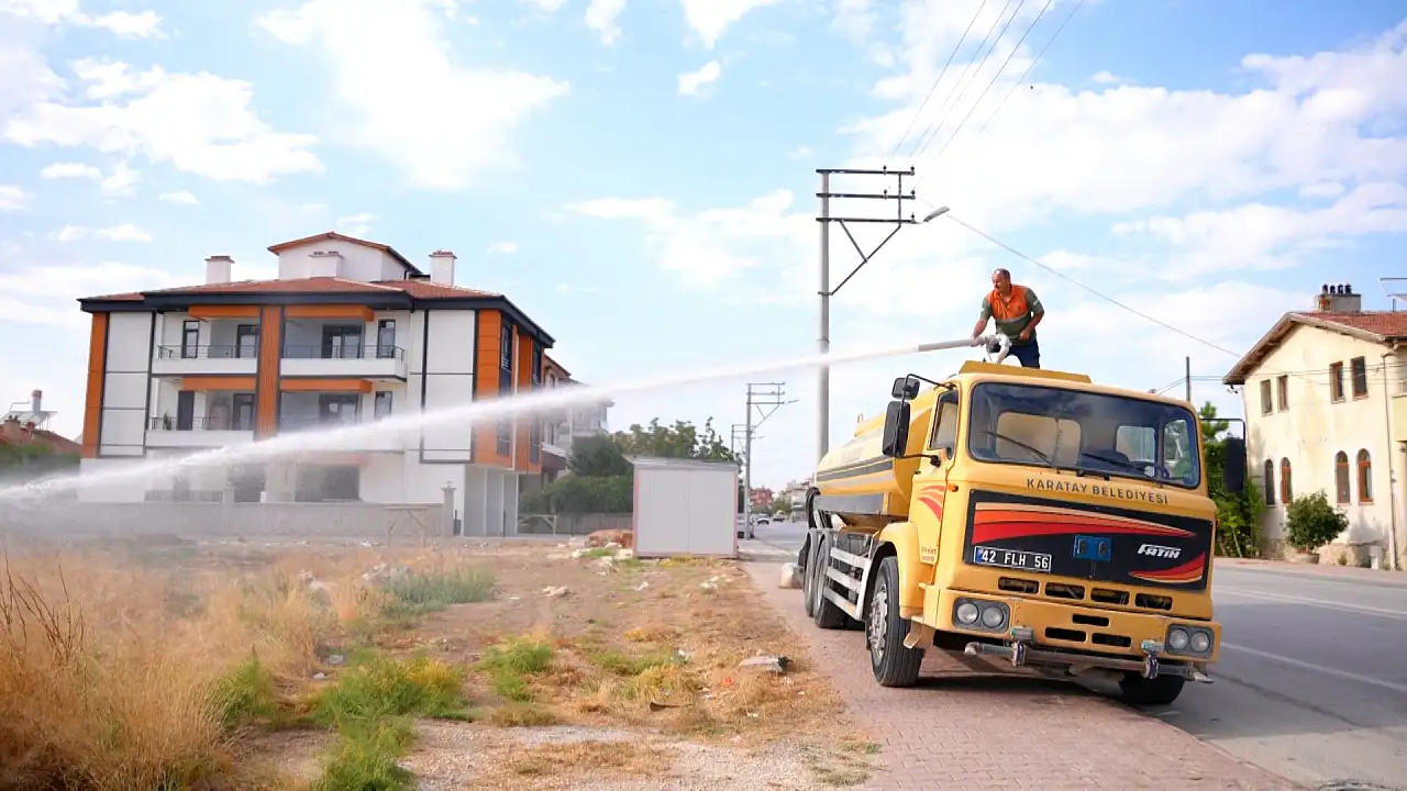 Karatay'da haşereye karşı yeni dönem! Vatandaş rahat nefes alacak