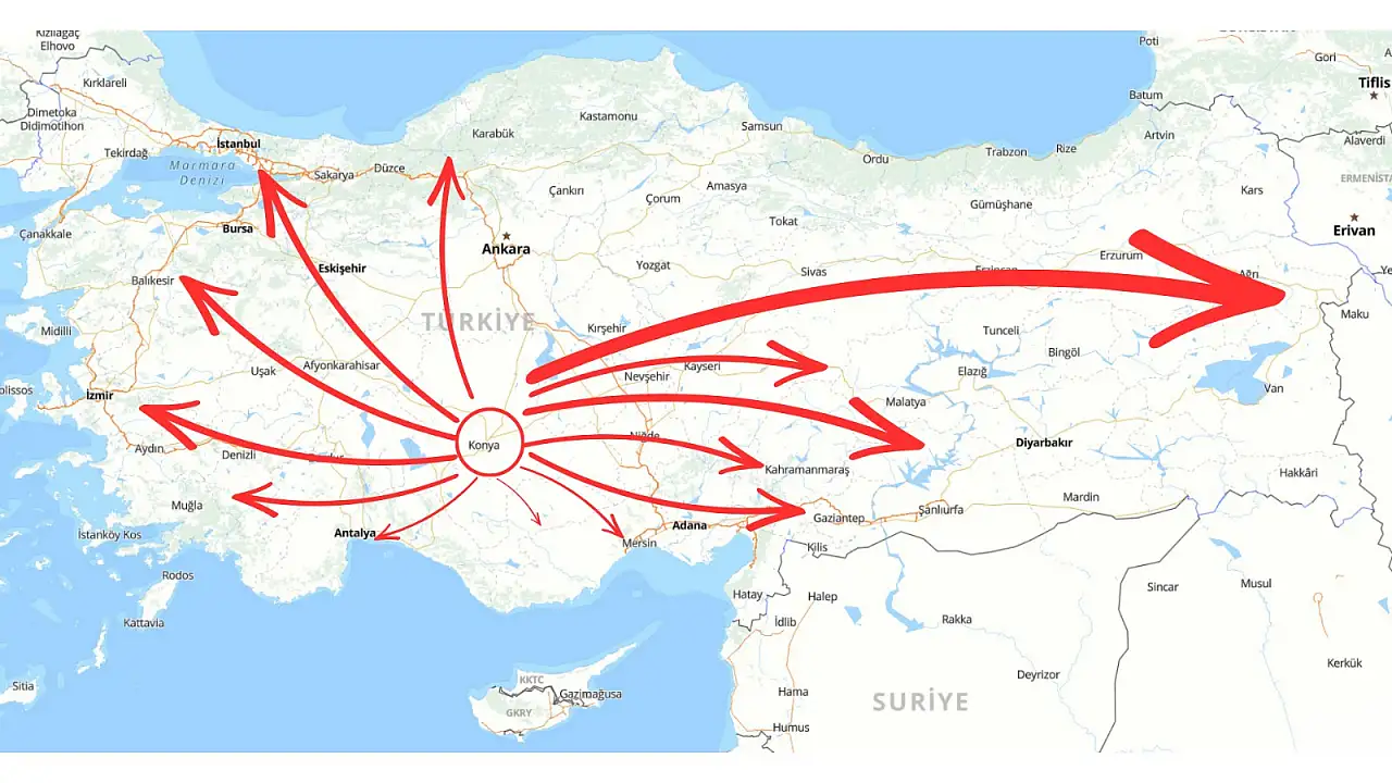 Konya merkezli 24 ilde şafak operasyonu! 48 milyon TL'lik vurgun patladı