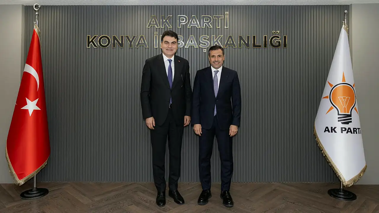 Bakan Yardımcısı Heybet'ten, Konya Büyükşehir ve AK Parti İl Başkanlığı'na ziyaret