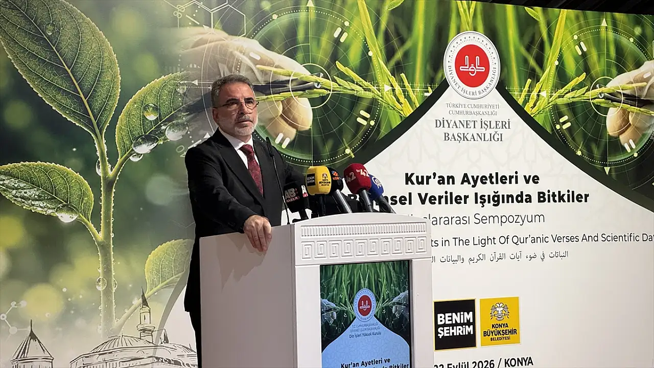 Konya'da uluslararası 'Bitkiler Sempozyumu' başladı
