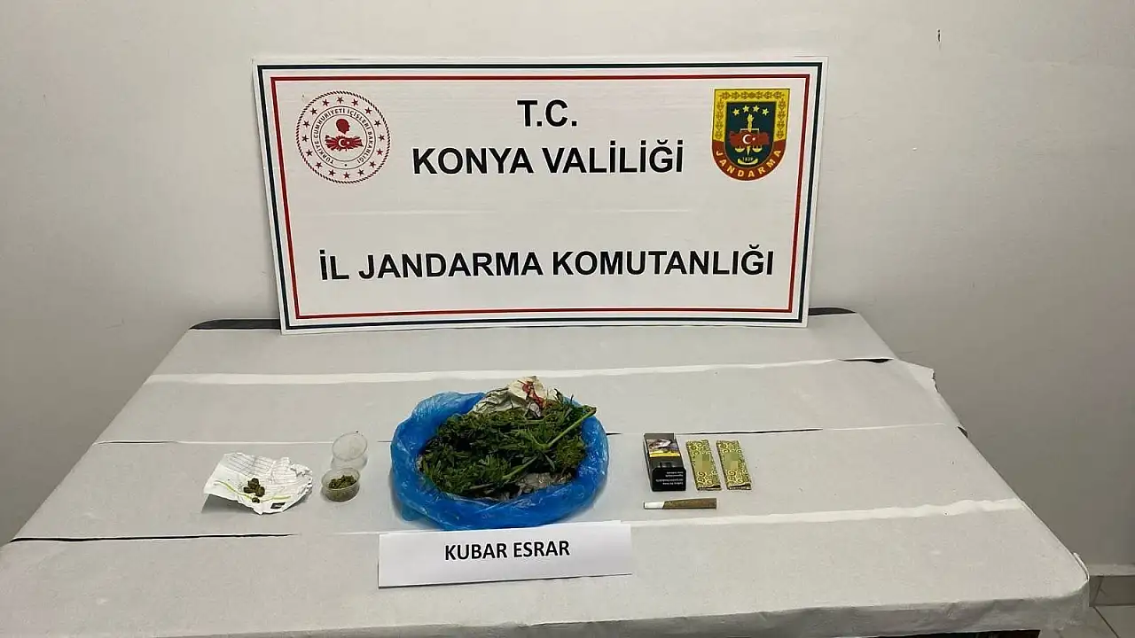 Konya'da uyuşturucuya geçit yok: 7 tutuklama!