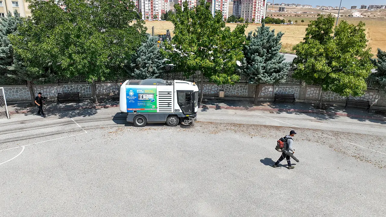 Selçuklu'da okullar yeni eğitim dönemine pırıl pırıl hazırlandı!