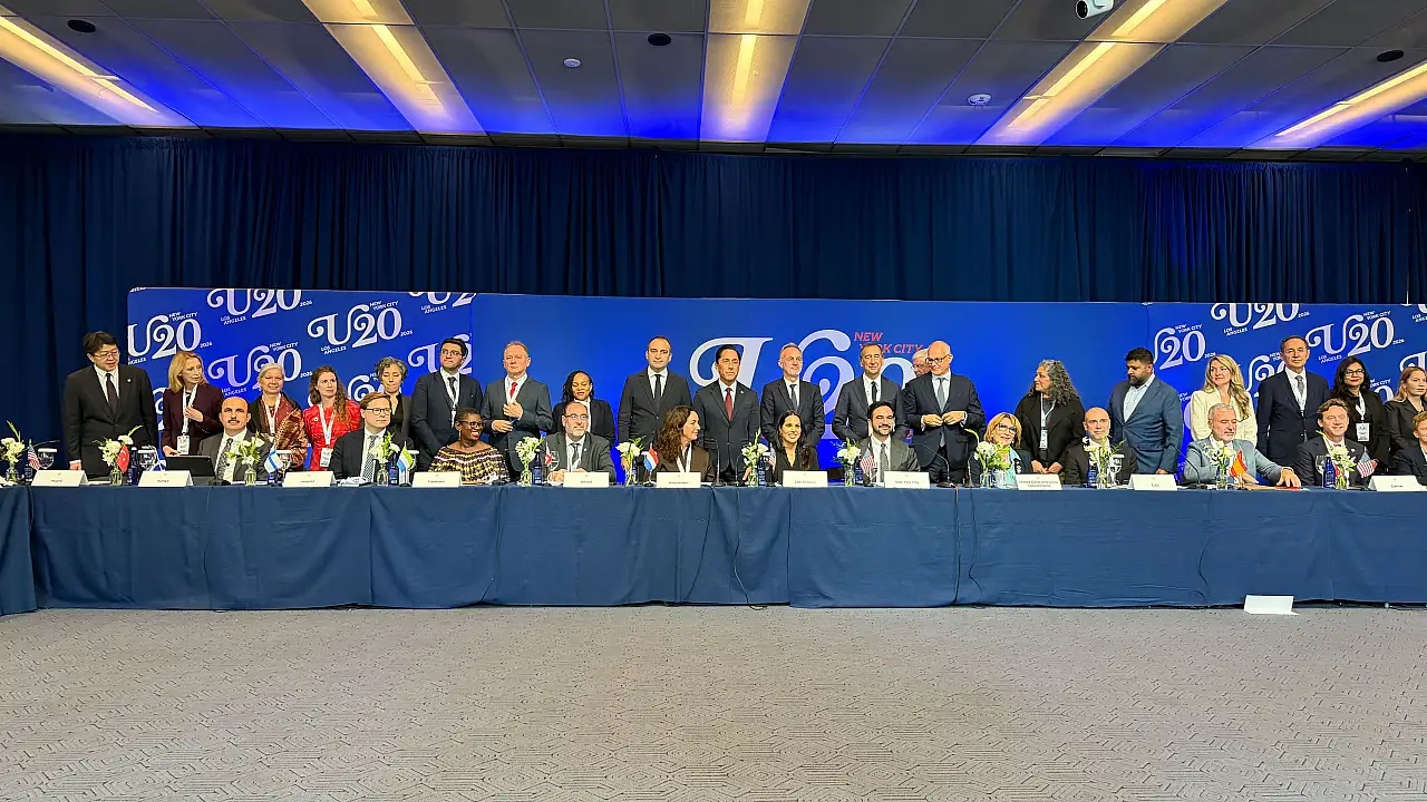 Başkan Altay, New York'taki U20 Zirvesi'nde dünya belediyelerine seslendi!