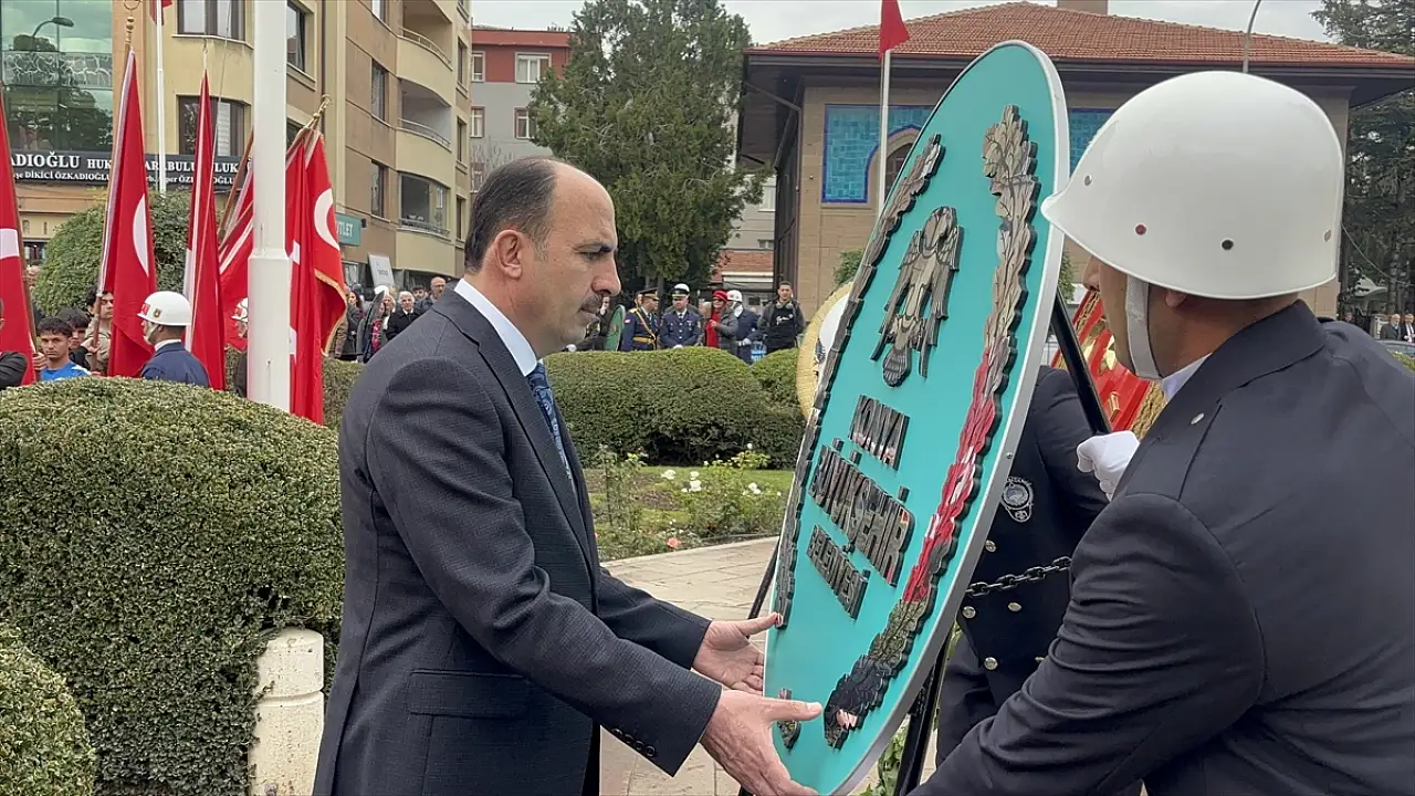 Konya'da Cumhuriyet'in 103. yılı için tören düzenlendi