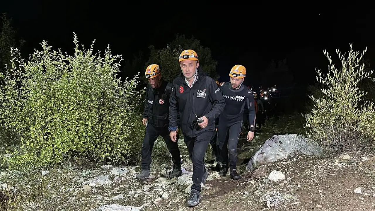 Konya'dan da ekipler katıldı: Kanyondaki kurtarma anları ortaya çıktı!