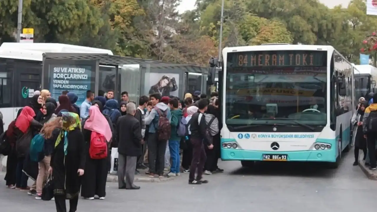 Konya'da o gün 29 otobüs hattına ek sefer geliyor!