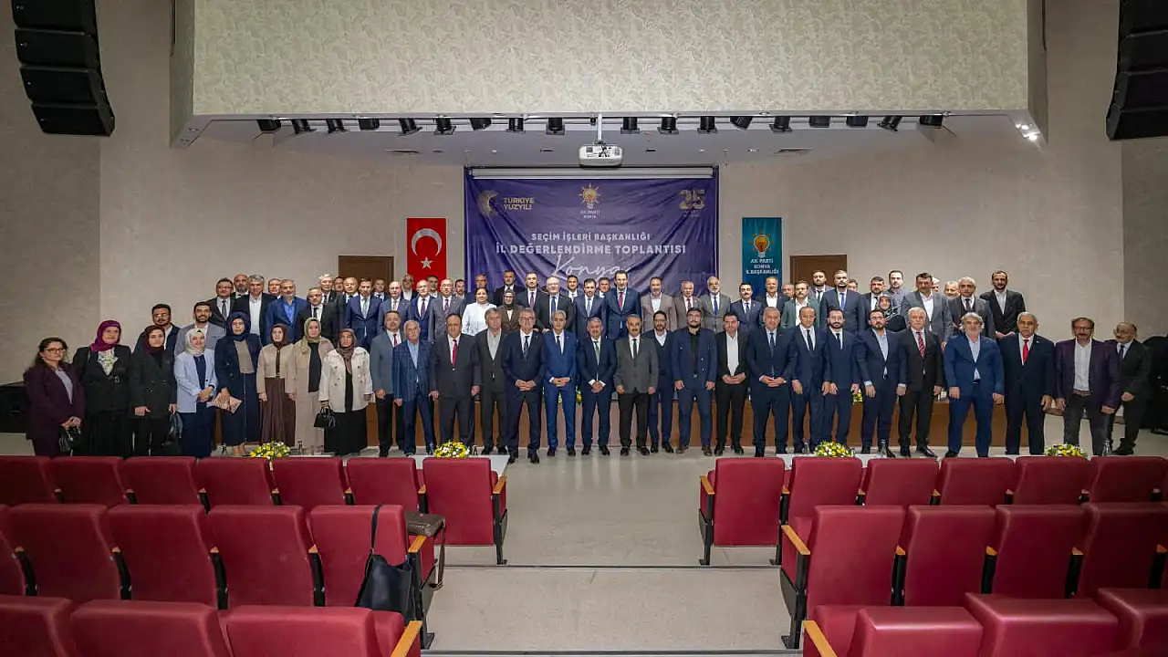 AK Parti Konya'da seçim hazırlıkları masaya yatırıldı!
