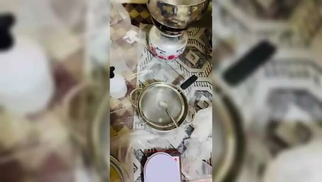 Konya'da uyuşturucu imalathanesi deşifre oldu! Kilo kilo pişirirken yakalandı