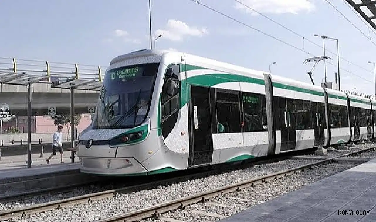 Konya'da tramvaylar 9 gün boyunca o duraklara uğramayacak!