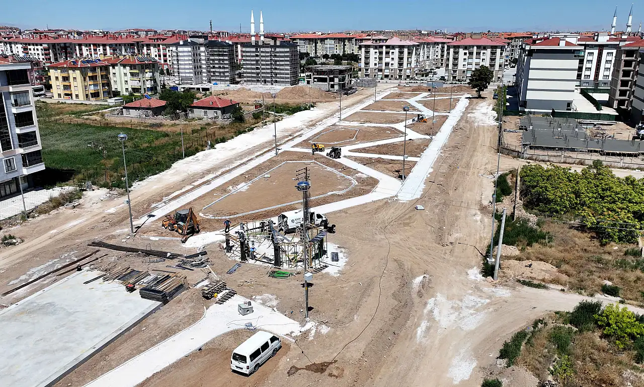 Karatay'a kuşak park müjdesi: 4 farklı mahalleyi kapsiyor!