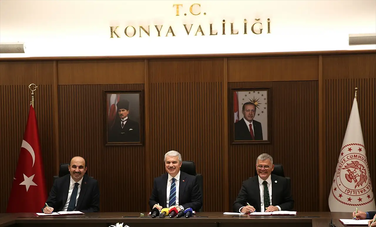 Konya'da önemli protokol anlaşması! Okullarda çocuklara Konyaspor sevgisi aşılanacak