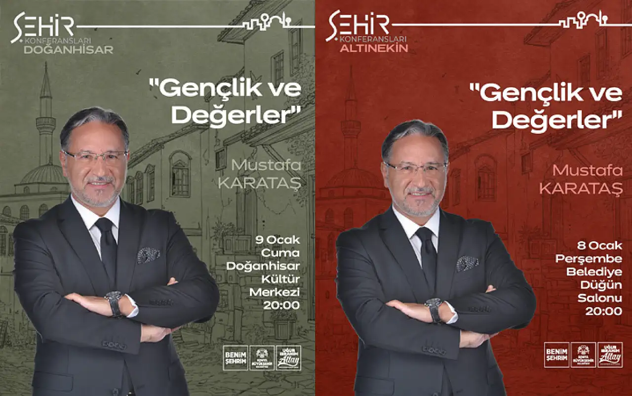 Konya'da kültür rüzgarı: Şehir Konferanslarında bu hafta kimler var?