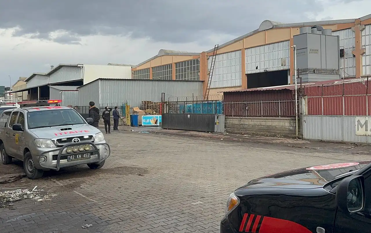 Konya sanayi sitesinde gaz paniği! AFAD, UMKE ve itfaiye seferber oldu!