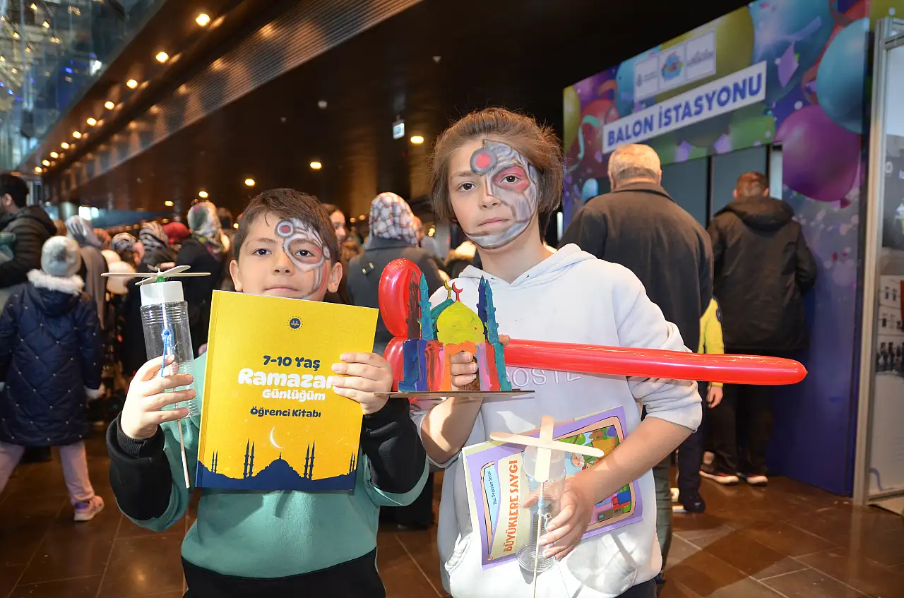 Konya'da çocukların yüzünü güldüren bayram sona erdi
