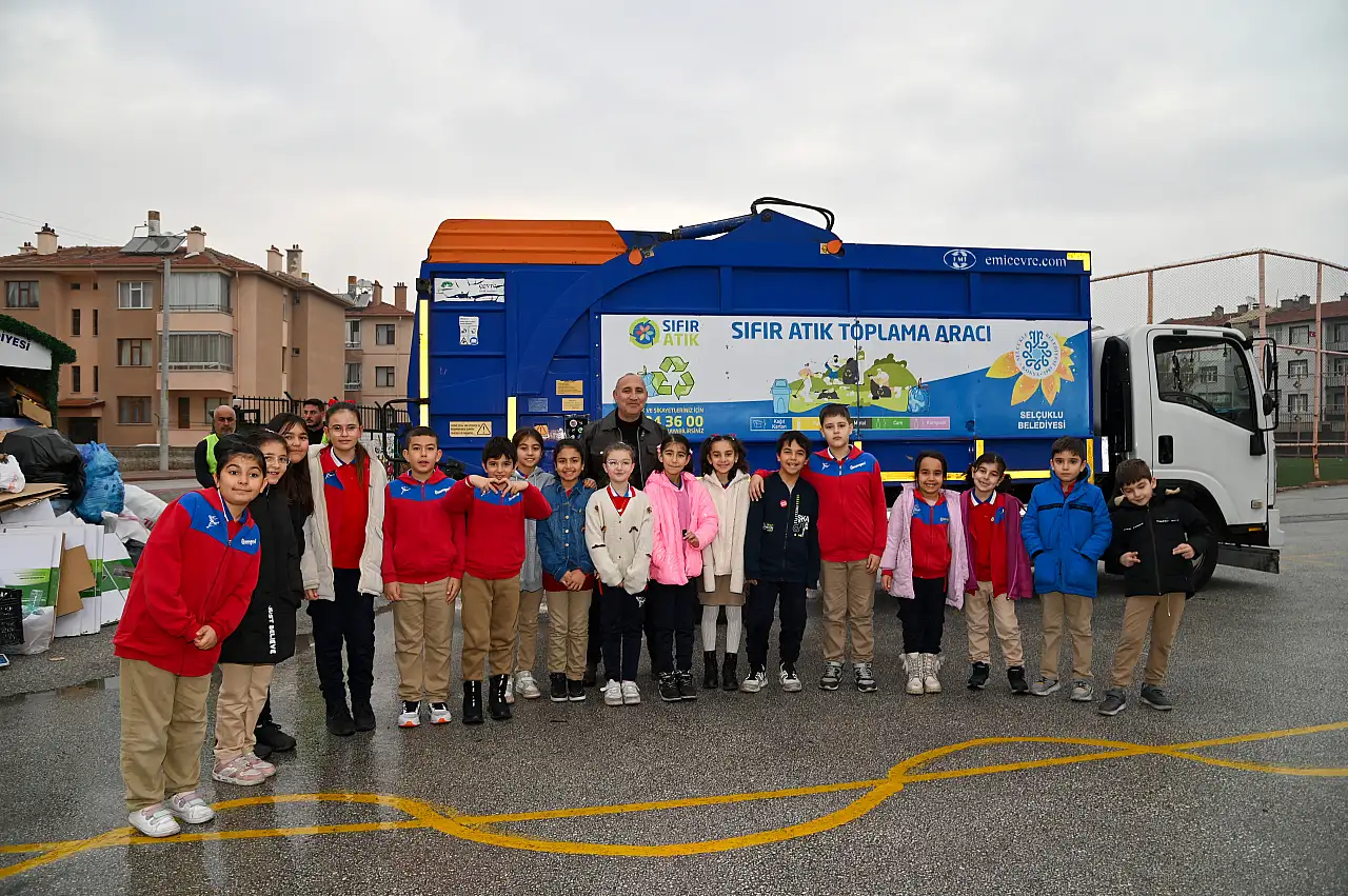 Minik eller, koca yürekler... Selçuklu'da bu yarış çok başka!