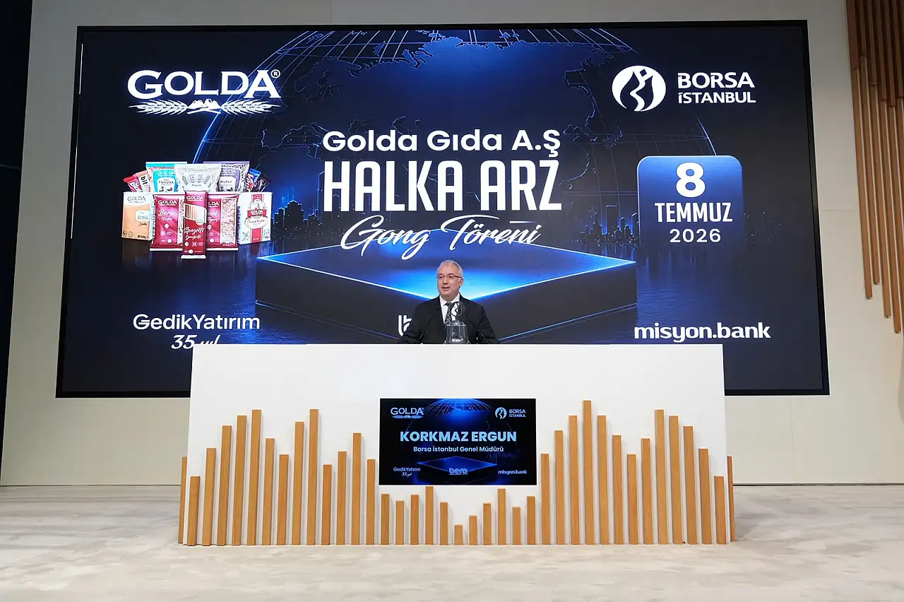 Borsa İstanbul'da gong Golda Gıda için çaldı