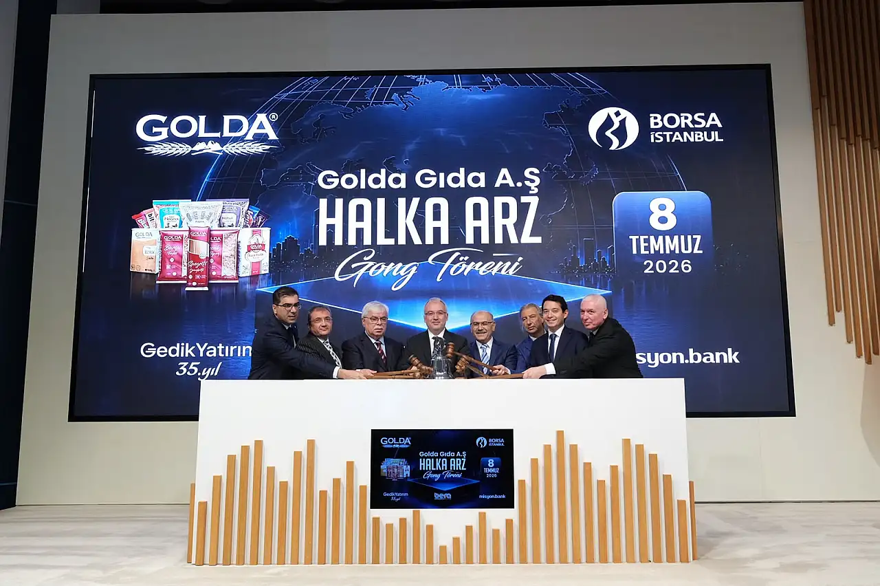 Borsa İstanbul'da gong Golda Gıda için çaldı