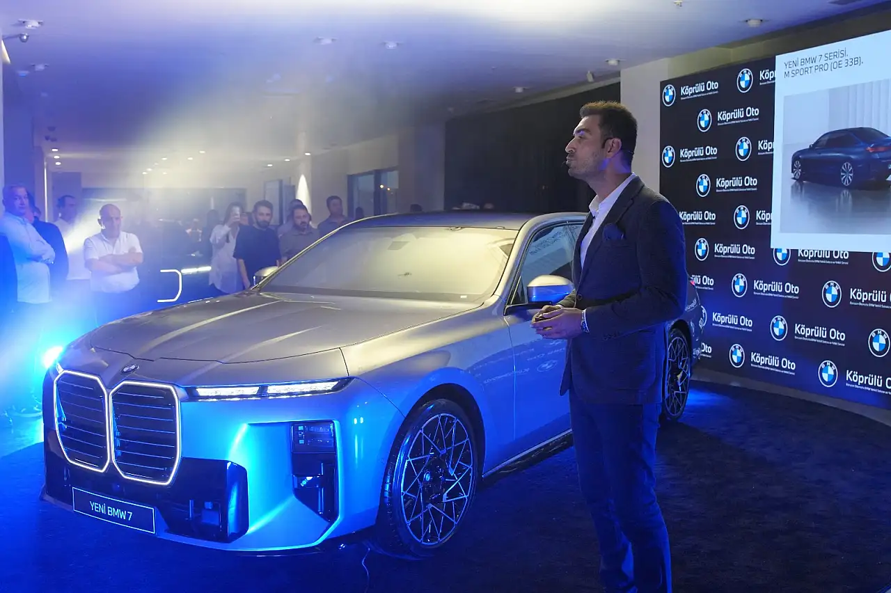 Konya'da lüksün simgesi Yeni BMW 7 Köprülü Oto'da tanıtıldı!