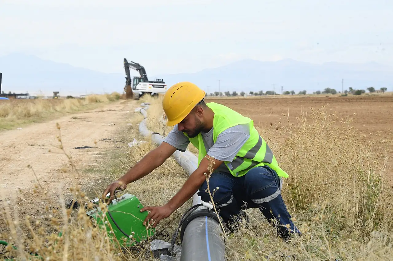 Konya'da 12 kilometrelik içme suyu hattı yenileniyor!