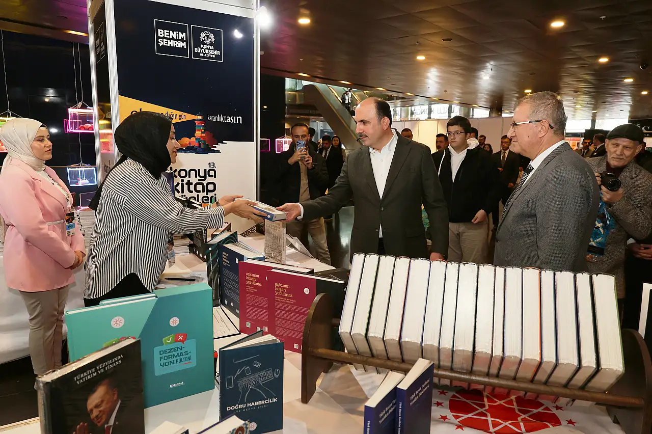 Konya Kitap Günleri başladı! 147 yazar, 116 yayınevi okurlarla buluşuyor