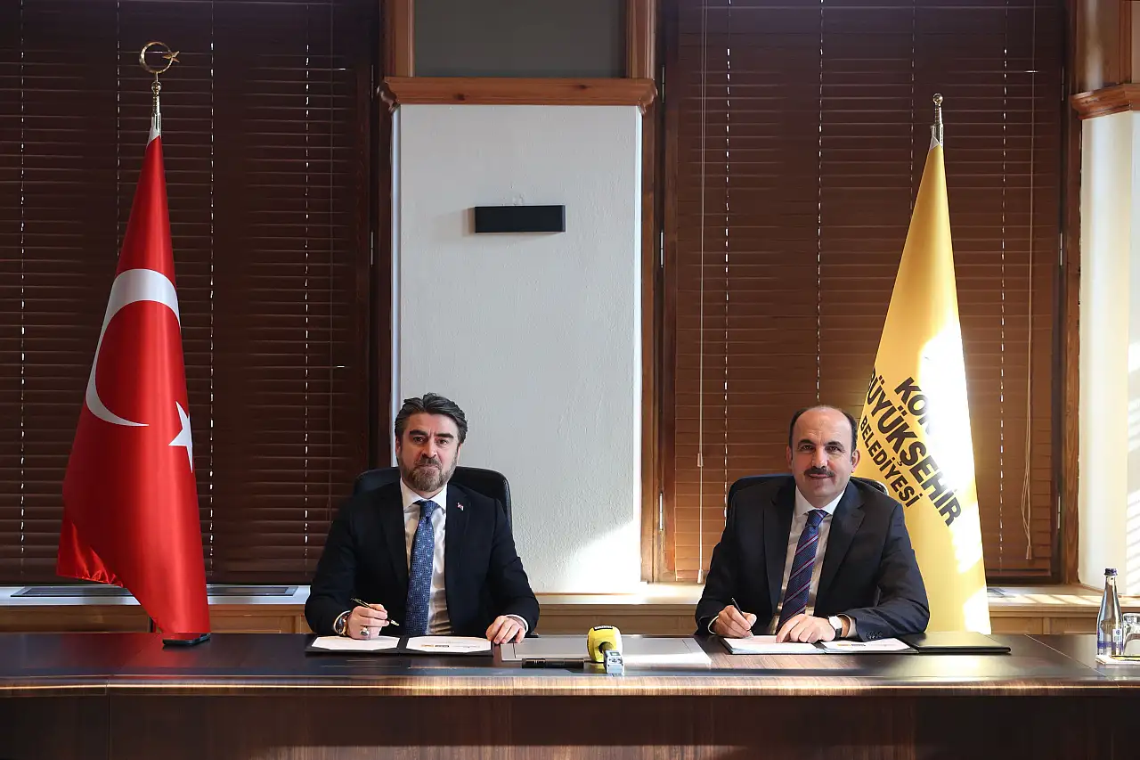 İmzalar atıldı! Konya'nın bisikletleri 'Emlak Yönetim' güvencesinde!