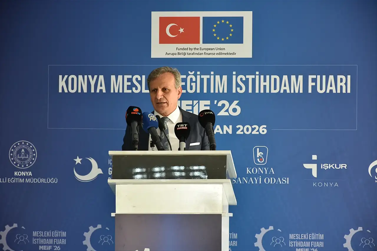 Konya'da iş dünyası ile öğrencileri buluşturacak fuar başladı!