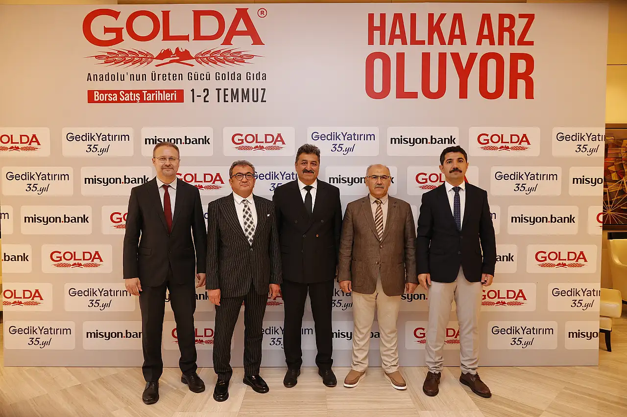 Anadolu'nun üreten gücü Golda Gıda yatırımcılarla buluşuyor