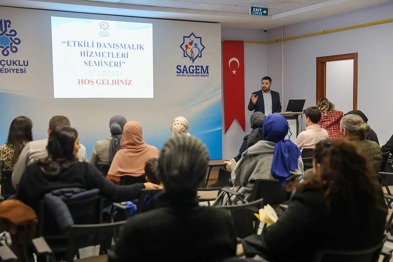 Konya'da SAGEM, ücretsiz danışmanlıkla topluma umut oluyor